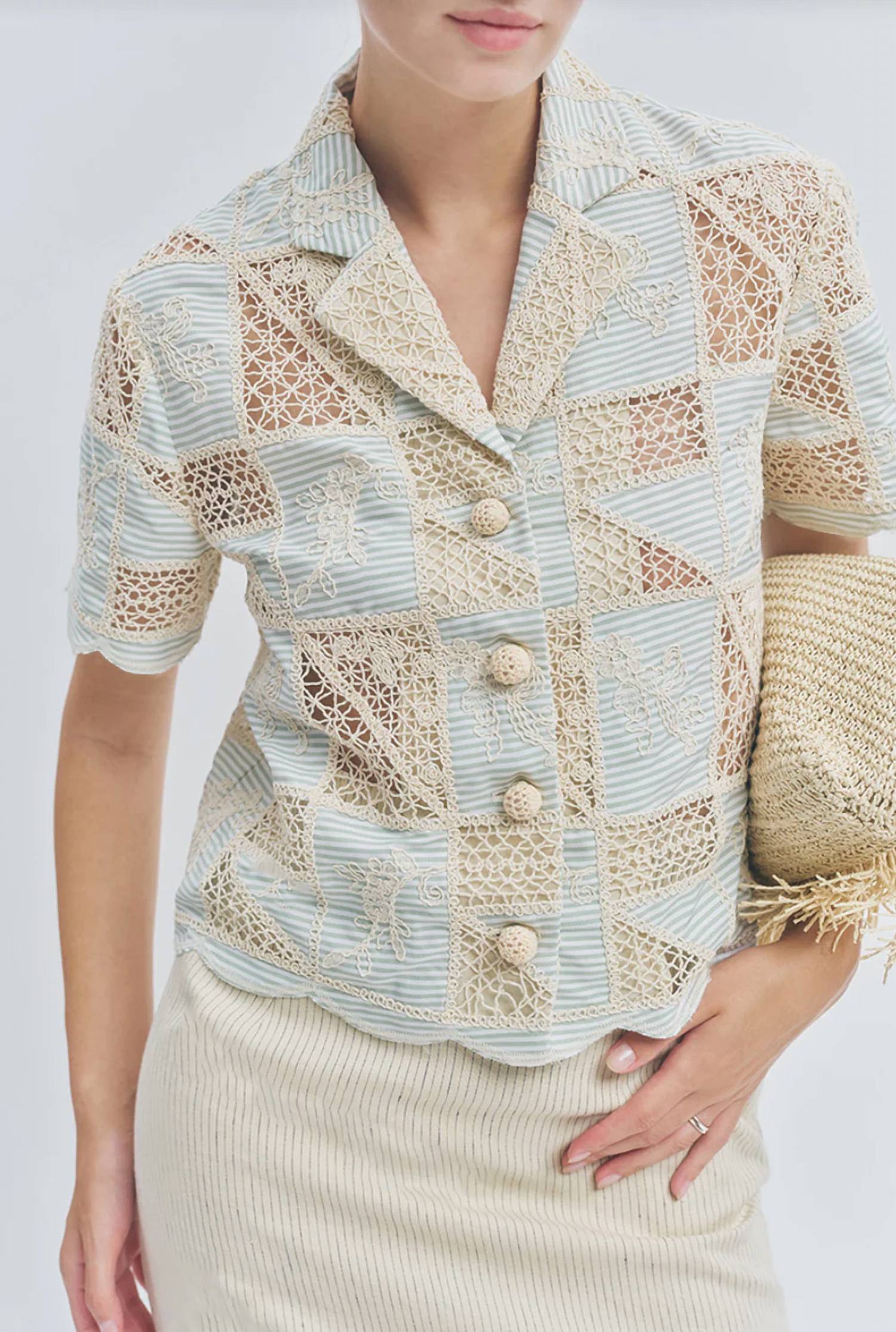 Maude Club - Milo Crochet Top