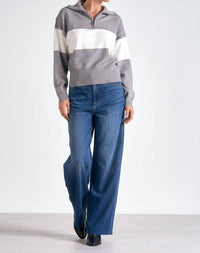 Elan - Suki Half Zip Sweater