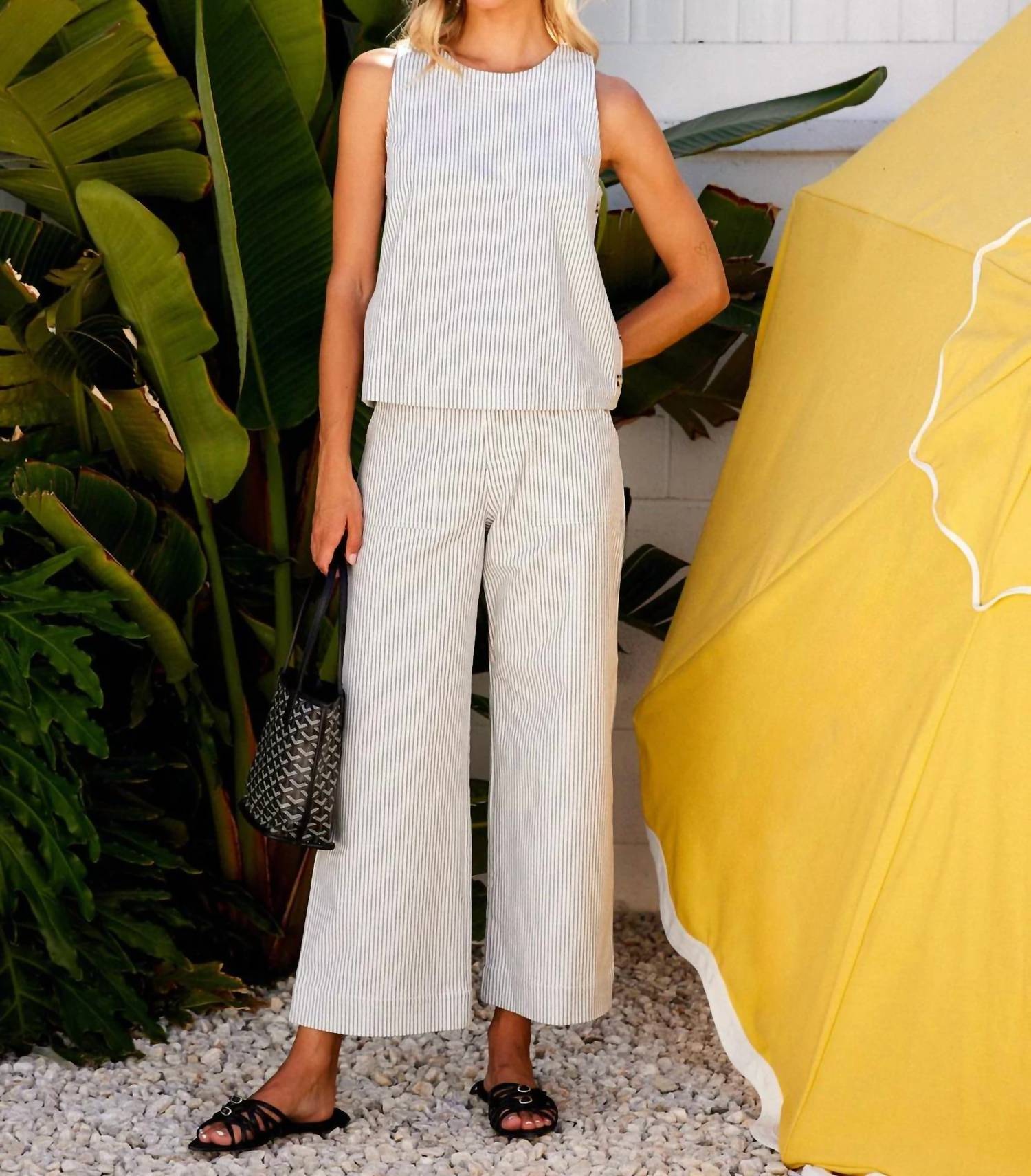 Fifteen Twenty - Rylee High Rise Wide Leg Pants