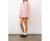 Loucia - Capri Striped Button Down Shirt