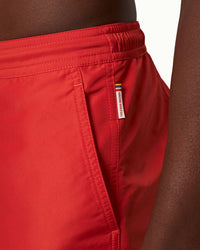 Orlebar Brown Bulldog Drawcord Shorts in firestone - men's shorts - view 5