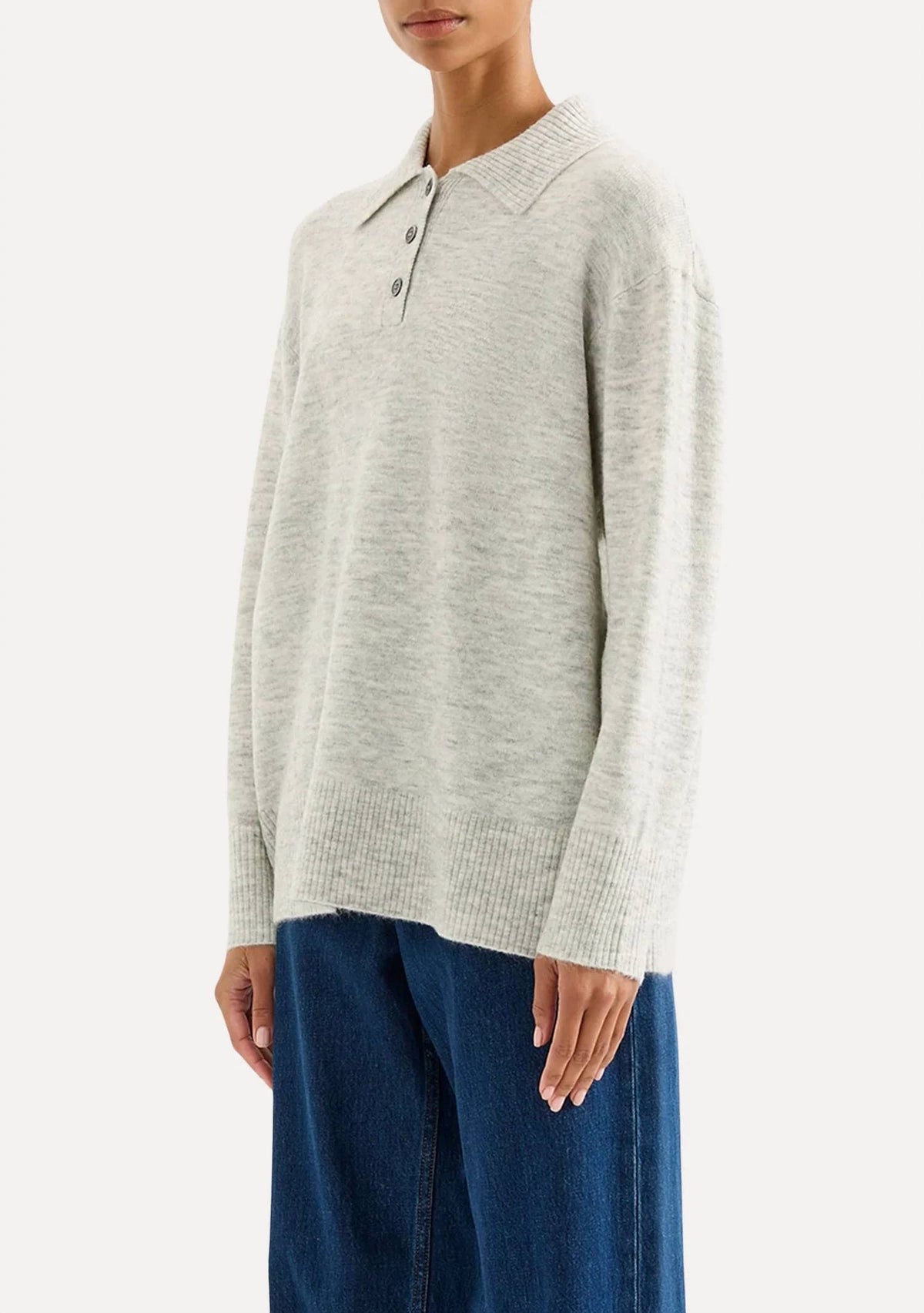 Nude Lucy - Dallas Rugby Knit Sweater