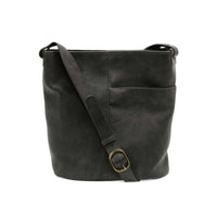 Joy Susan Women's Bindi Bucket Bag in iron - women's bag