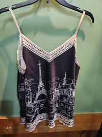 Made In Italy - Women's Paris Silk Cami
