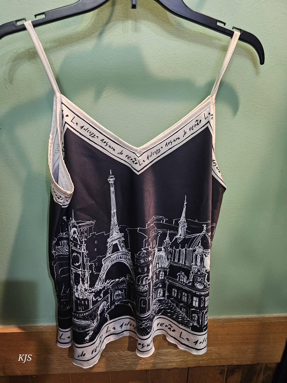 Made In Italy - Women's Paris Silk Cami
