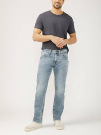 Silver Jeans Co - Eddie Relaxed Fit Slim Straight Jeans
