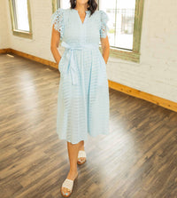 Ellison - Rynlee Eyelet Midi Dress