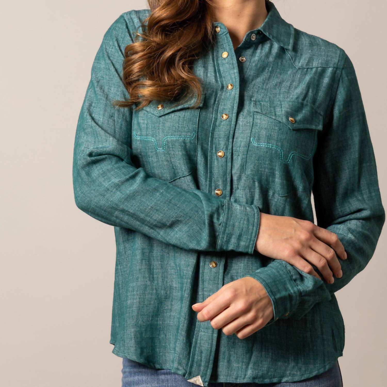 Kimes Ranch - Lacy Blouse Shirt