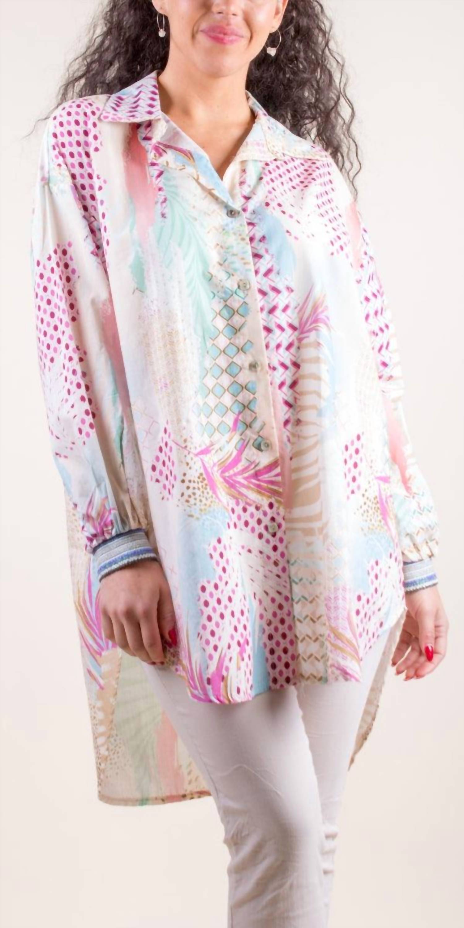 Gigi Moda - Serra Long Sleeve Button Down Shirt