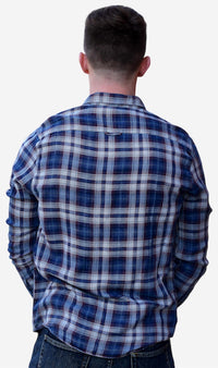 Flags & Anthem - Plaid Long Sleeve Button Up Shirt