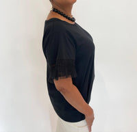 Leo Ugo - Crewneck Lace Tee