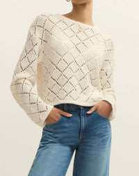 Z Supply - Hullen Crochet Sweater