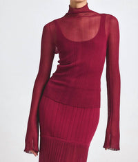 Derek Lam 10 Crosby - Isolde Sheer Knit Sweater