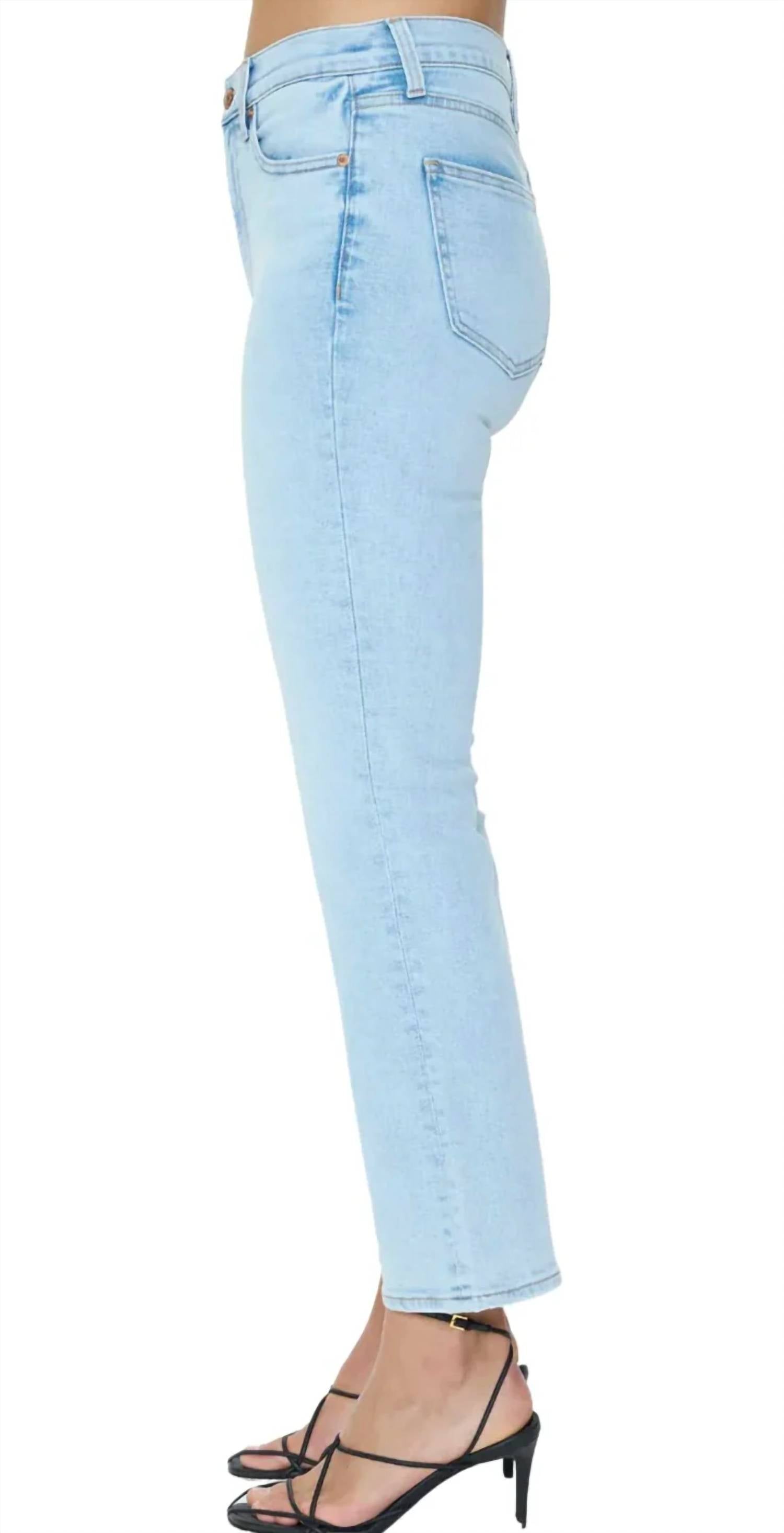 Pistola - Lennon High Rise Crop Boot Jean