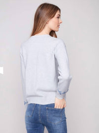 Charlie B - Embroidered Crewneck Sweater
