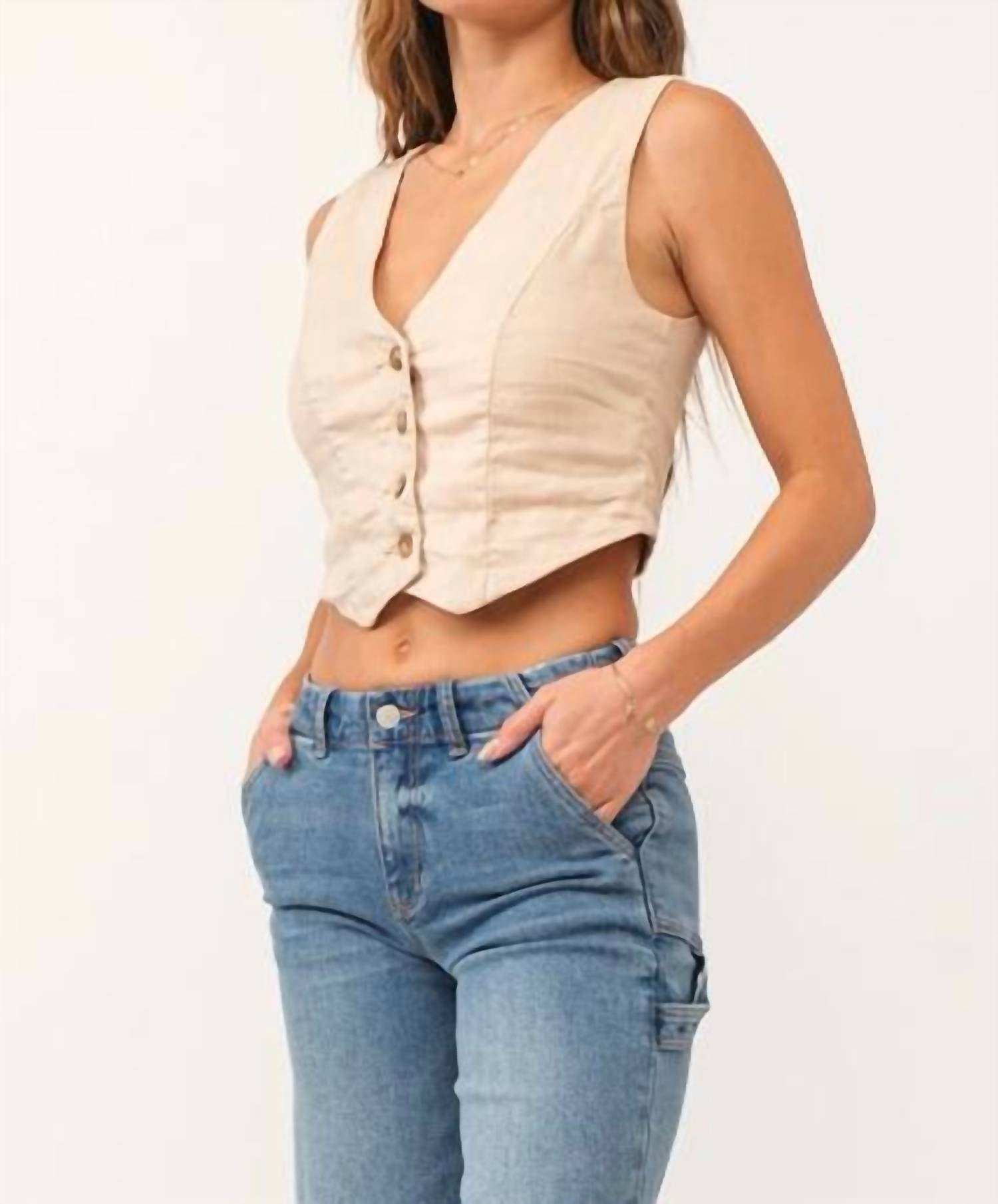 Dear John Denim - Norris Button Front Vest