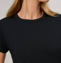 Rag & Bone Luca Baby Tee in black - women's t-shirt - view 4