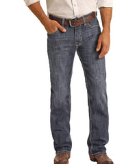Rock & Roll Denim - Double Barrel Straight Leg Reflex Jean