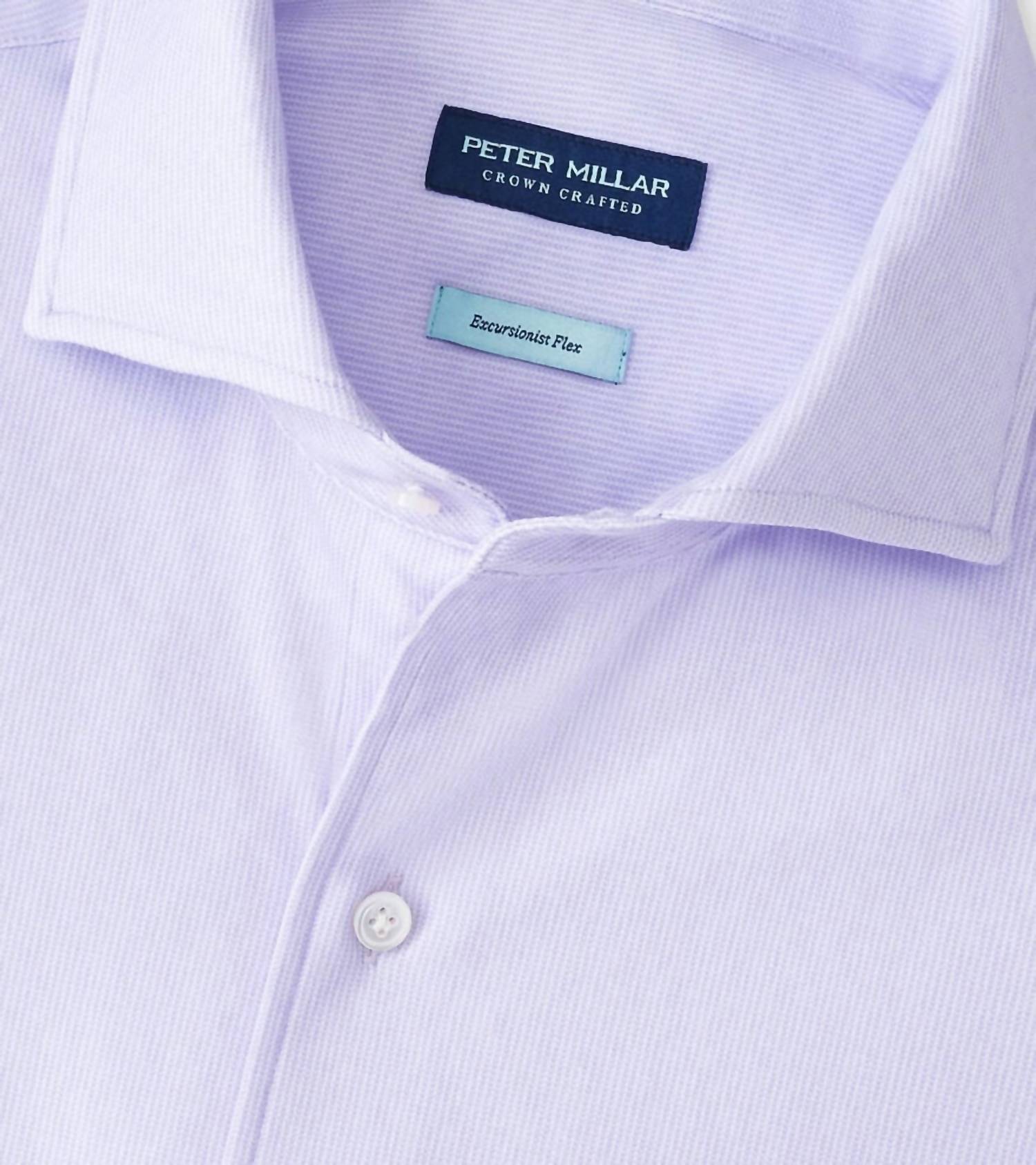 Peter Millar - Excursionist Flex Micro Print Sport Shirt