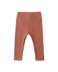 Quincy Mae - Kids' Ribbed Legging
