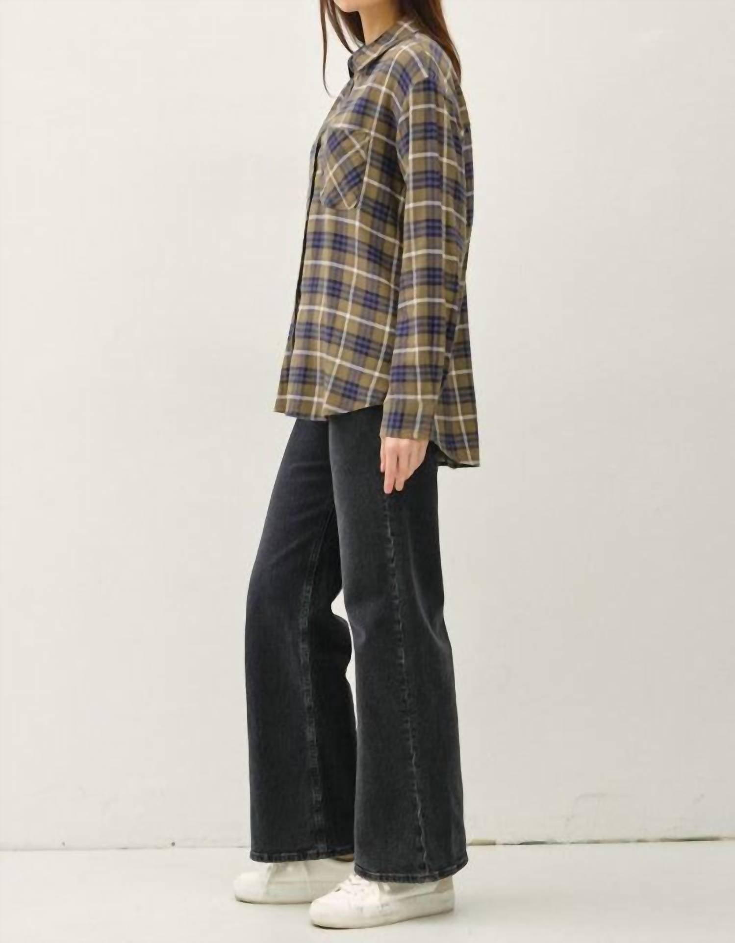 Be Cool - Scottish Plaid Classic Flannel Shirt