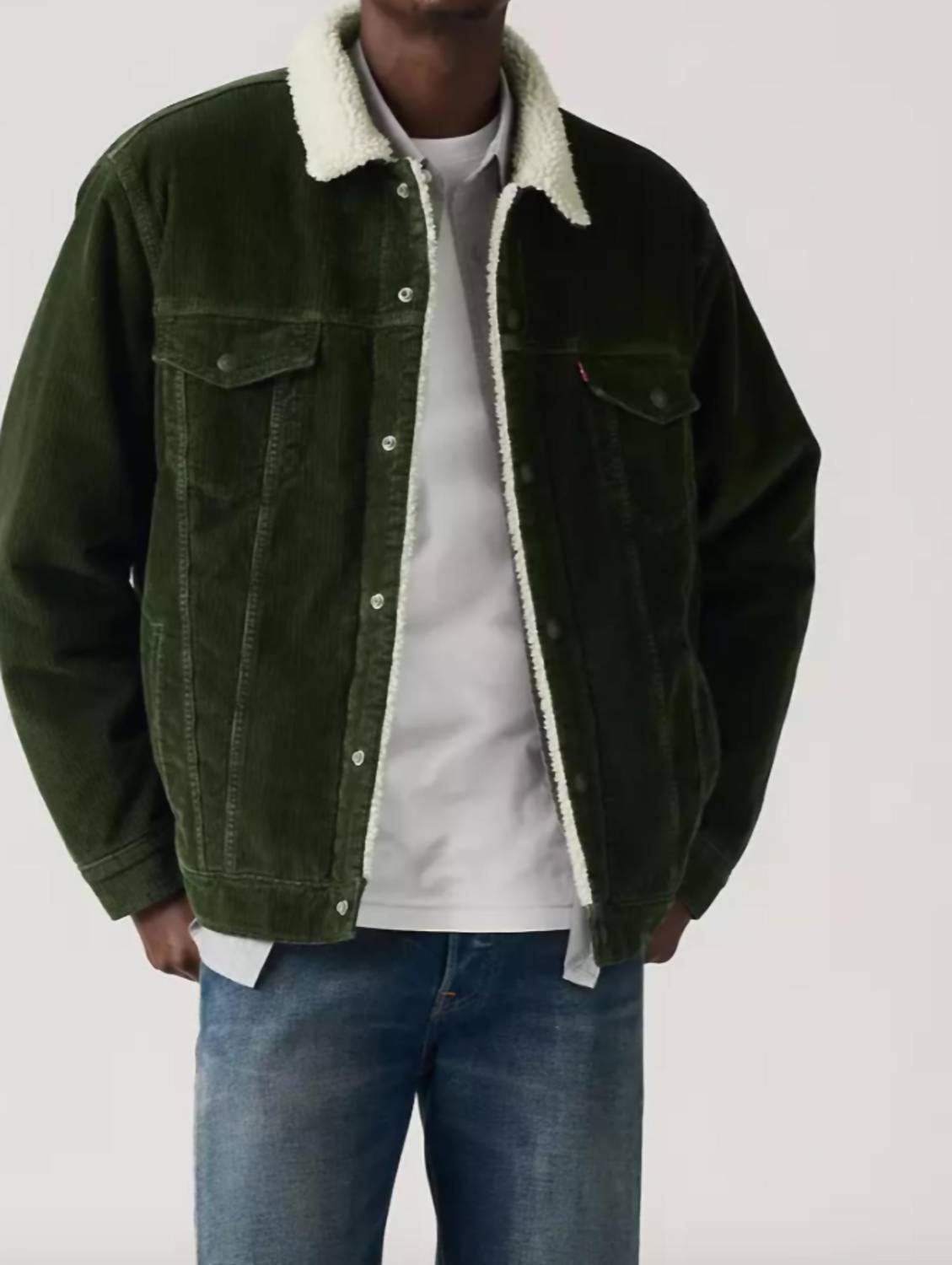 Levi'S - Relaxed Fit Sherpa Trucker Jacket