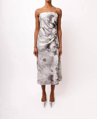 Amylynn - Bluhr Spaghetti Strap Midi Dress