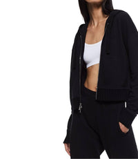 On This Day - Cropped Zip Hoodie