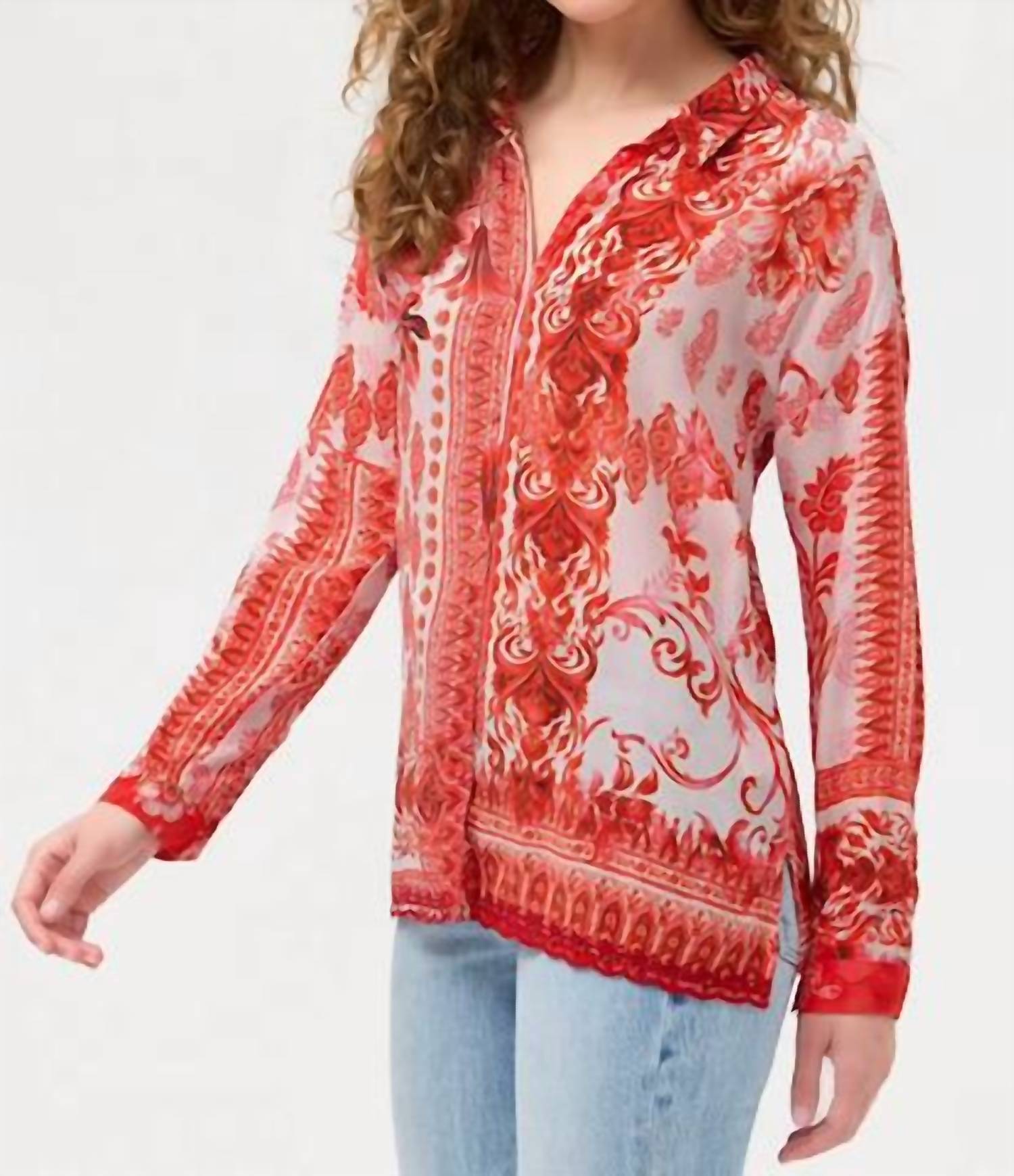 Johnny Was - THE AUDREY BUTTON UP SHIRT-DIANTHA