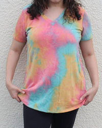 Heimish Usa - Mango Ginger Tie Dye Top
