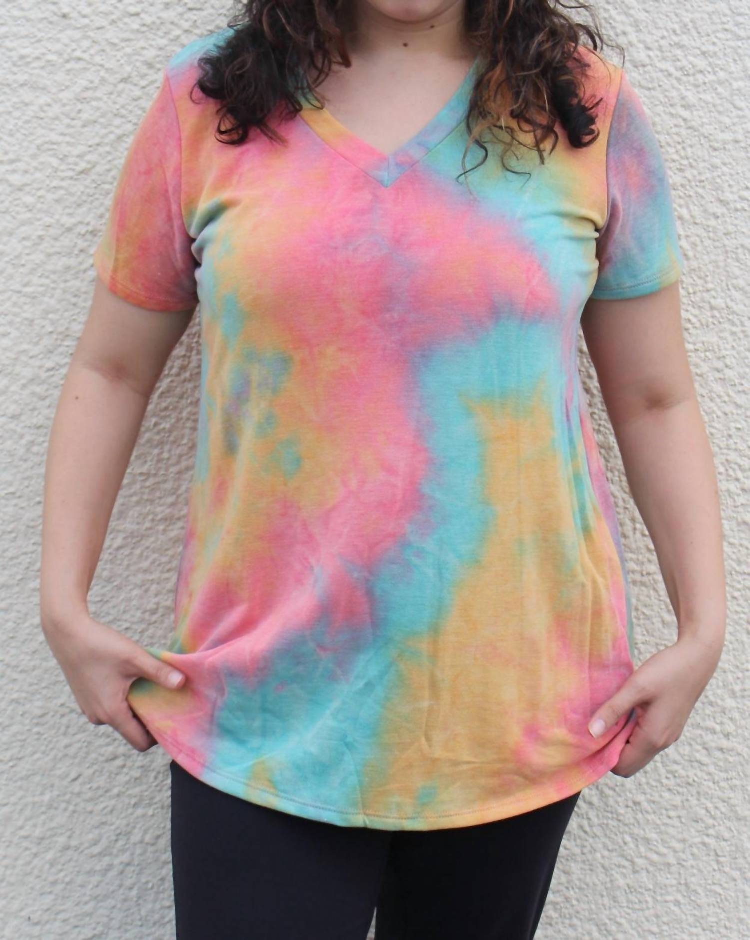 Heimish Usa - Mango Ginger Tie Dye Top
