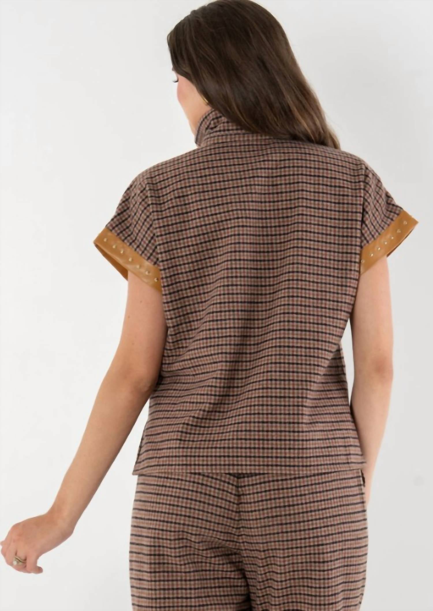 Emily Mccarthy - Poppy Tweed Top