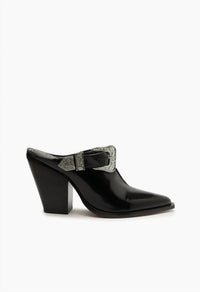 SCHUTZ Women's Jeane Casual Leather Pump Shoe in black - women's heels