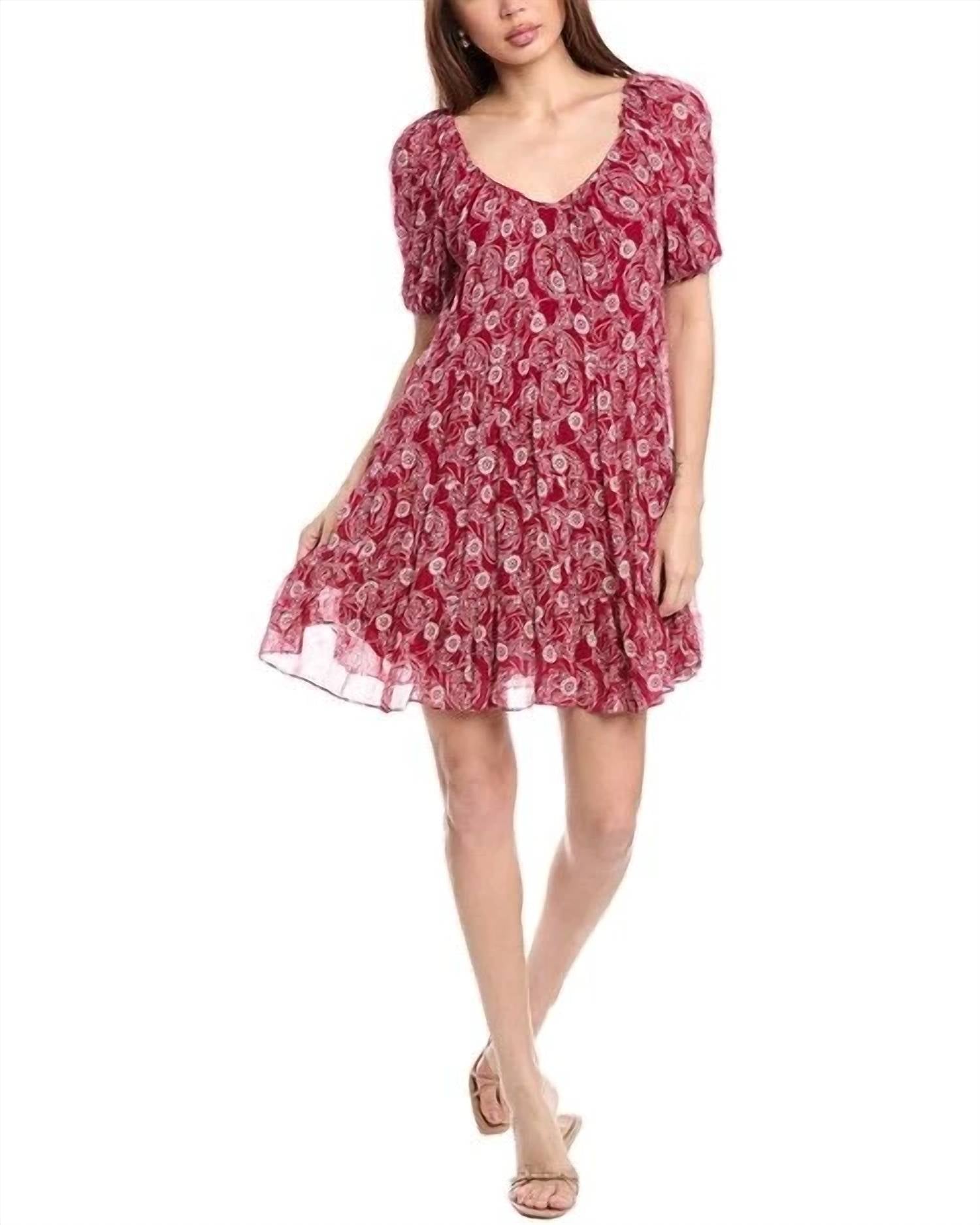 Rebecca Taylor - Monarch Fleur Tiered Dress
