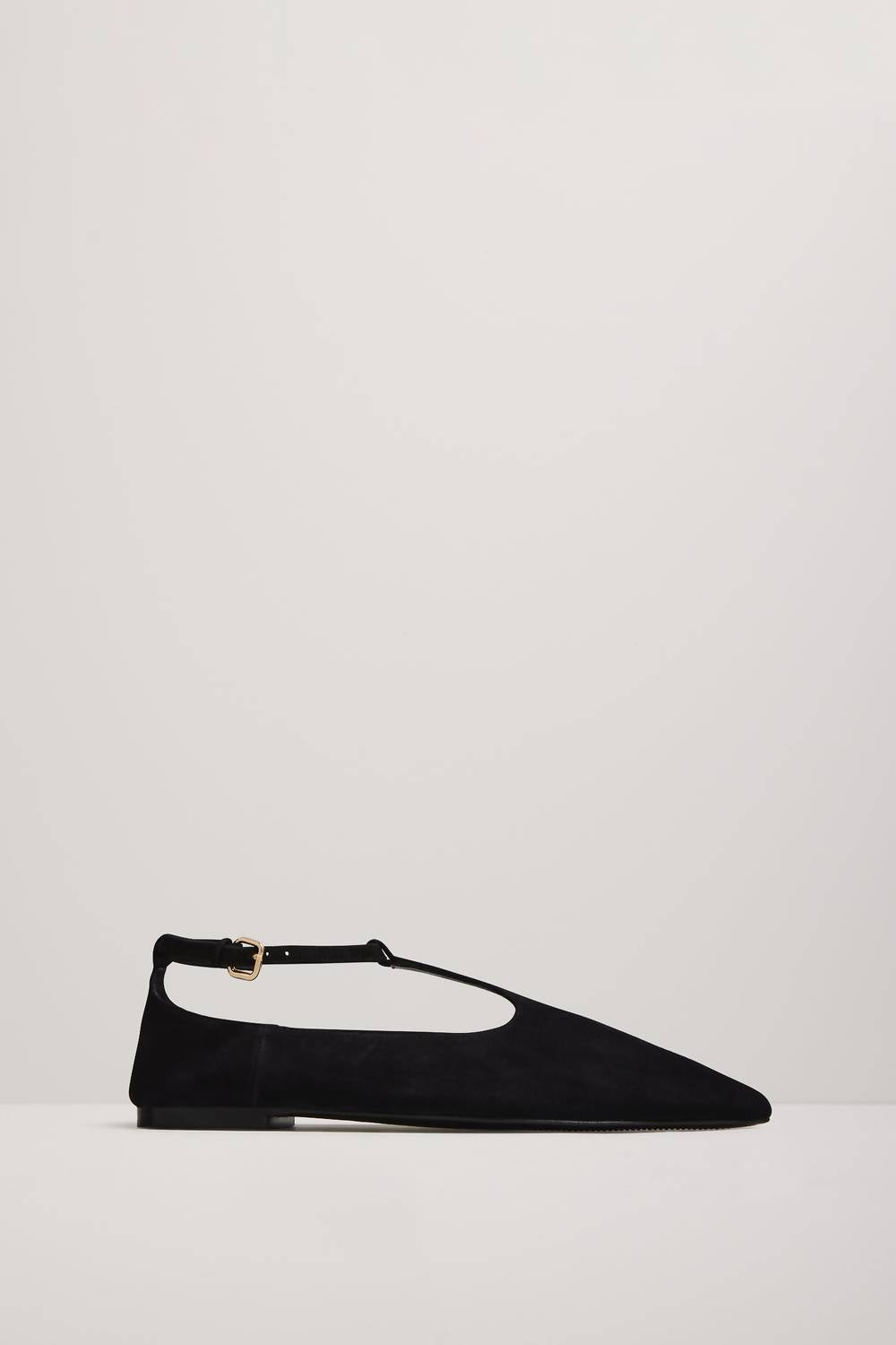 A.Emery Women's Ward Pointed Toe Flats in black - women's flats - alternate view