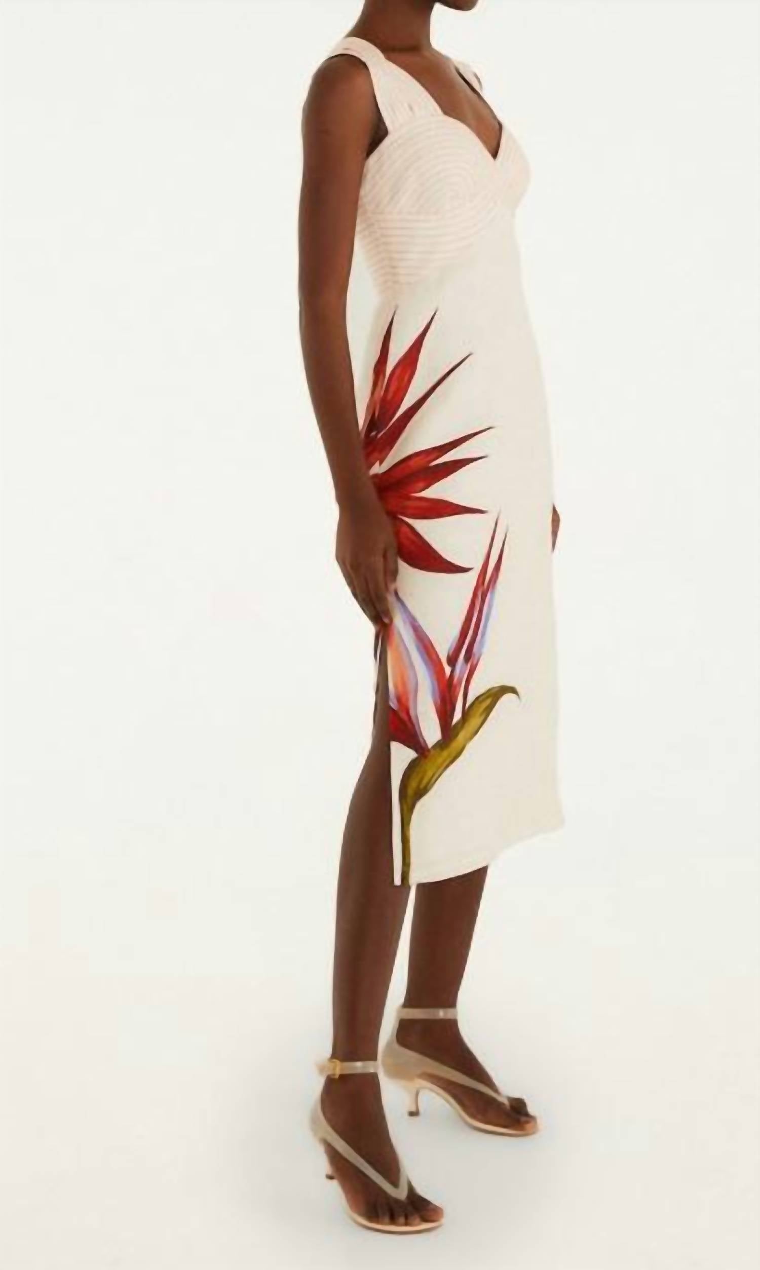 Farm Rio - Sleeveless Midi Dress
