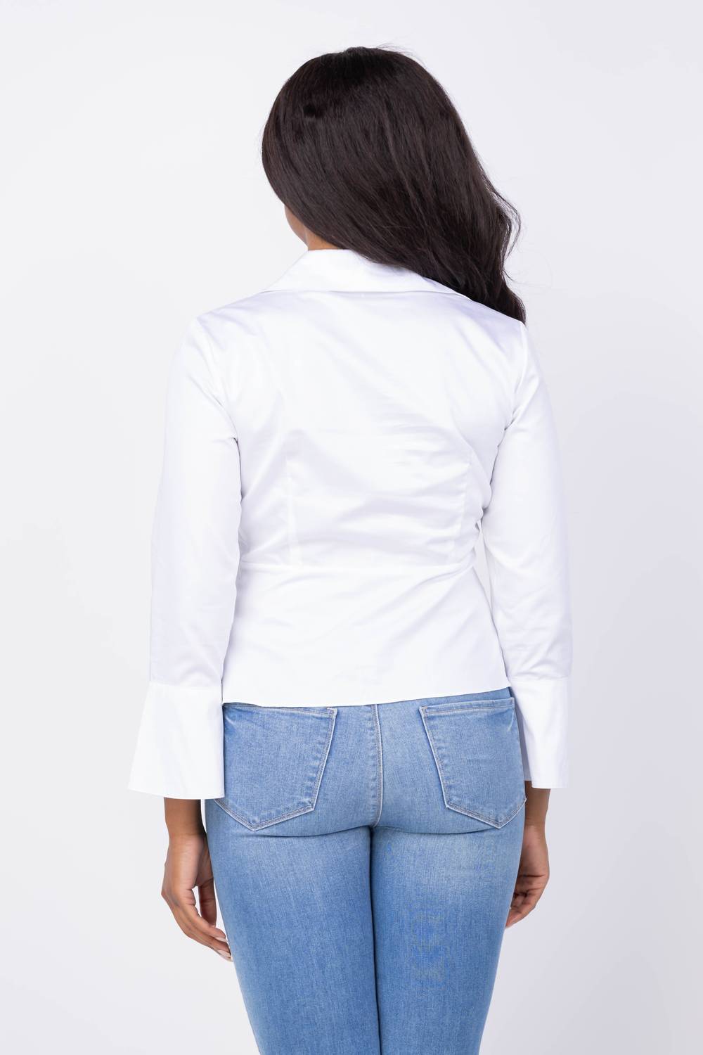 Tyler Boe - Paige Cotton Twisted Front Top