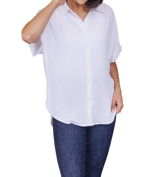 Jodifl - Sweet Simplicity Button Down Blouse