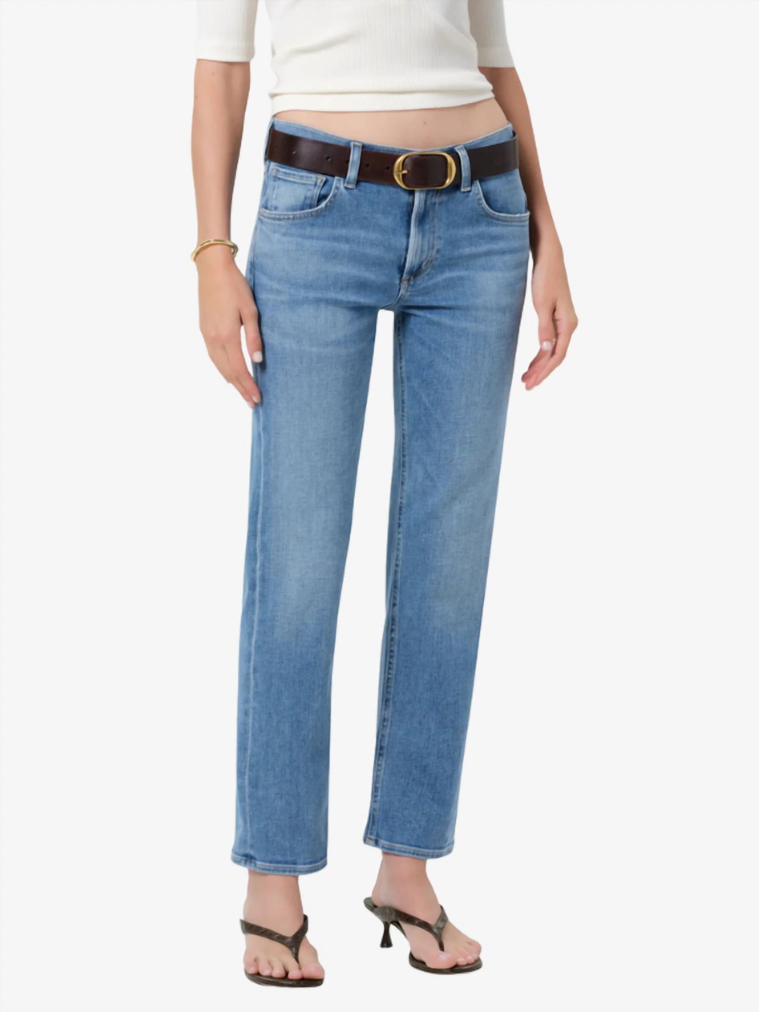 Citizens Of Humanity - Anissa Low-rise Straight Jean