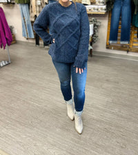 Judy Blue - Mid Rise Thermal Skinny Jeans