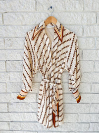 Zimmermann - Tuck Shirt Mini Dress