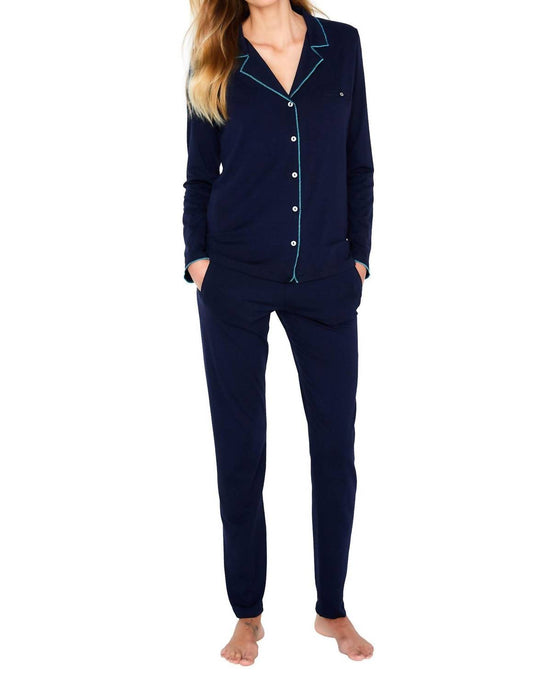 Twelve Eighty Eight - Brenda Long Sleeve Pajama Set -plus