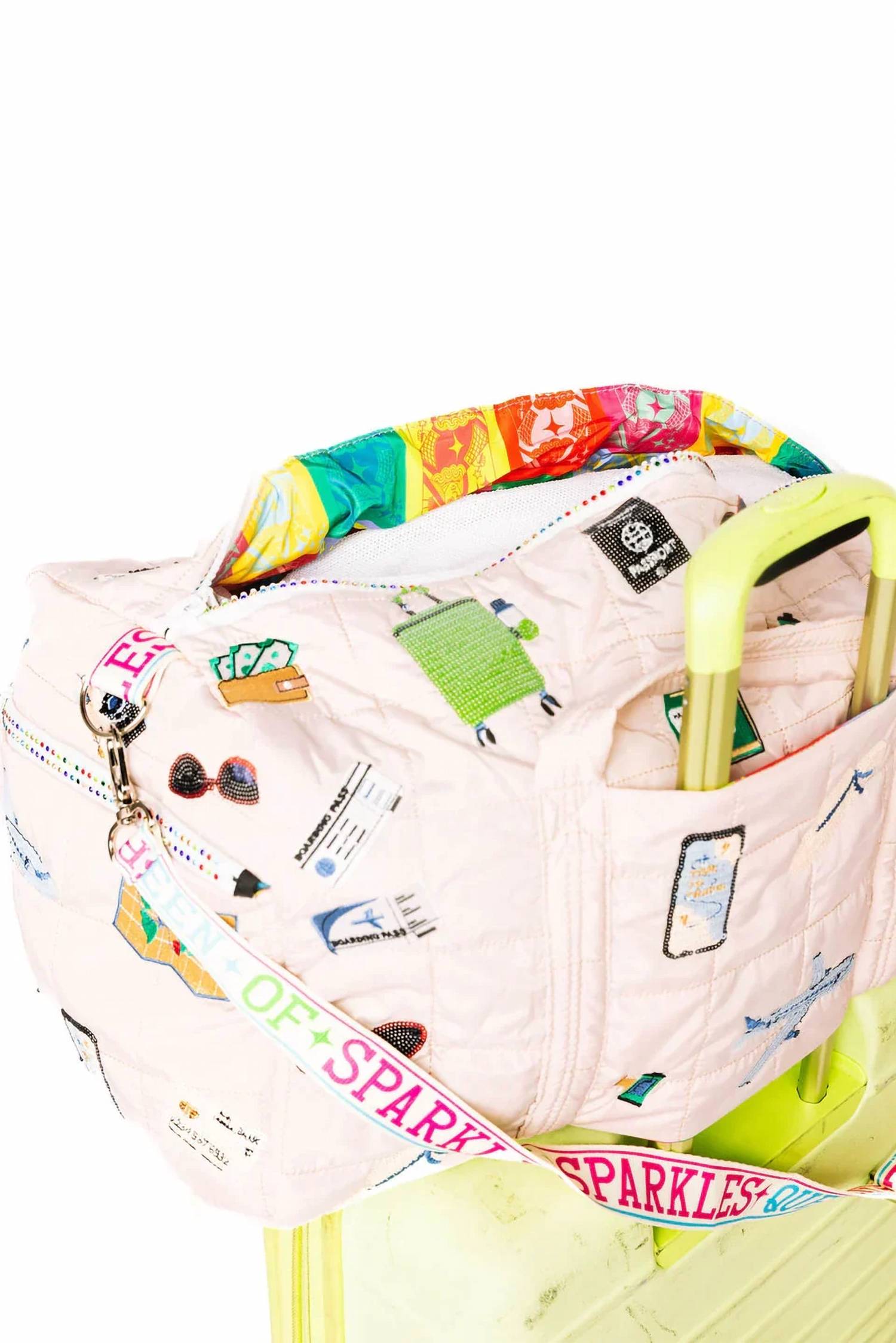 Queen Of Sparkles - Women's Travel Icon Duffel Bag