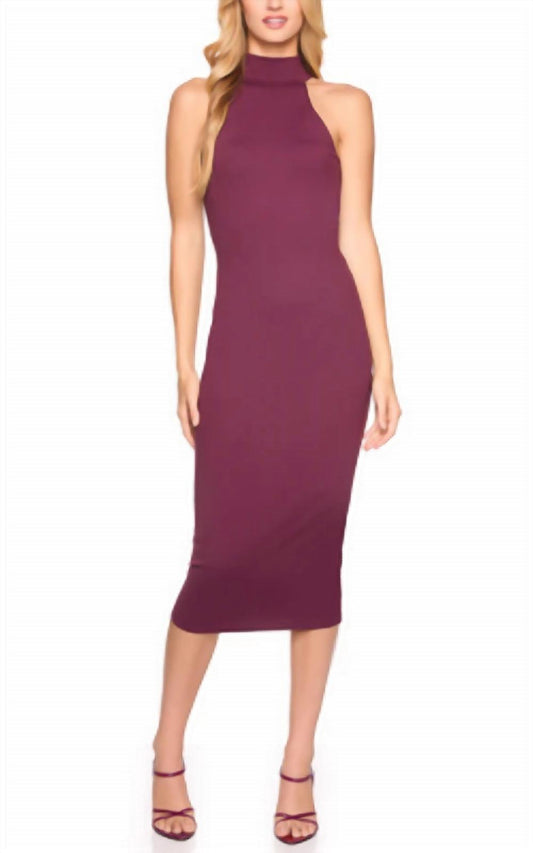 Susana Monaco - Mock Neck Midi Dress