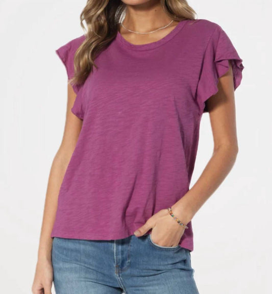 Dylan - Tulsa Cap Sleeve Tee