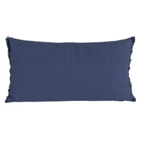 Creative Co-Op - Cotton Blend Velvet Pillow With Fringe