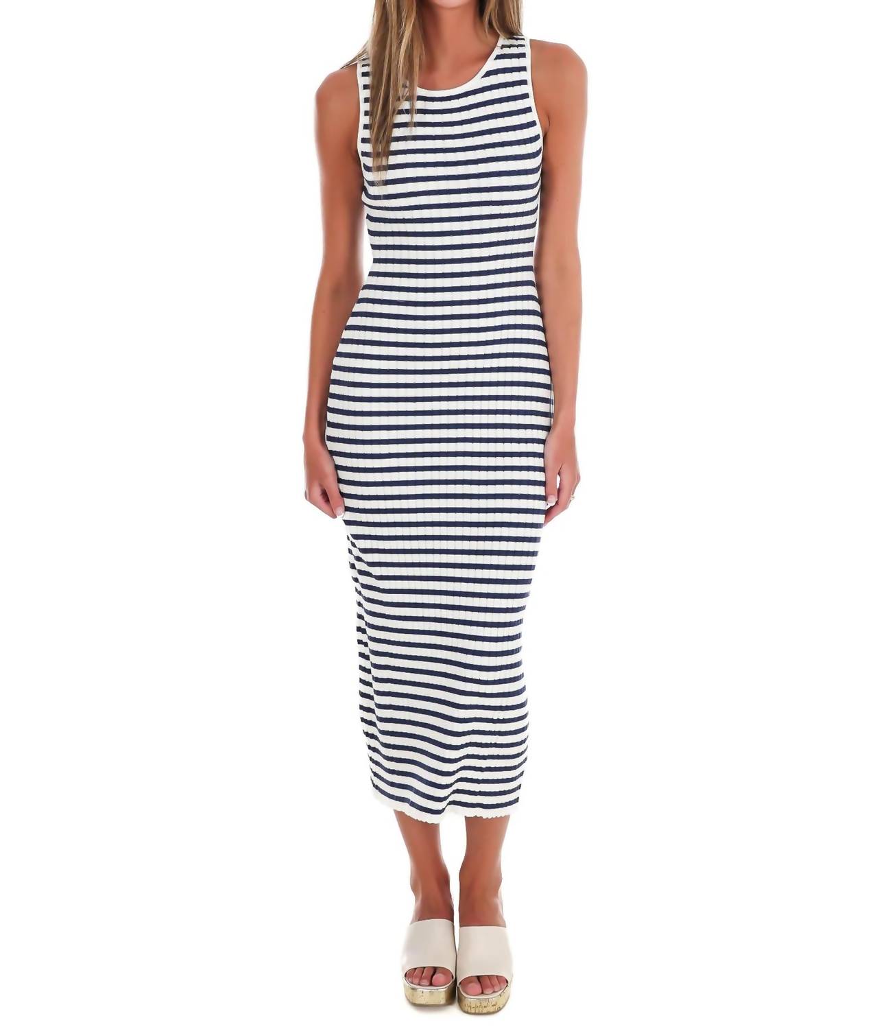 Le Lis - Sweet Land of Liberty Striped Midi Dress