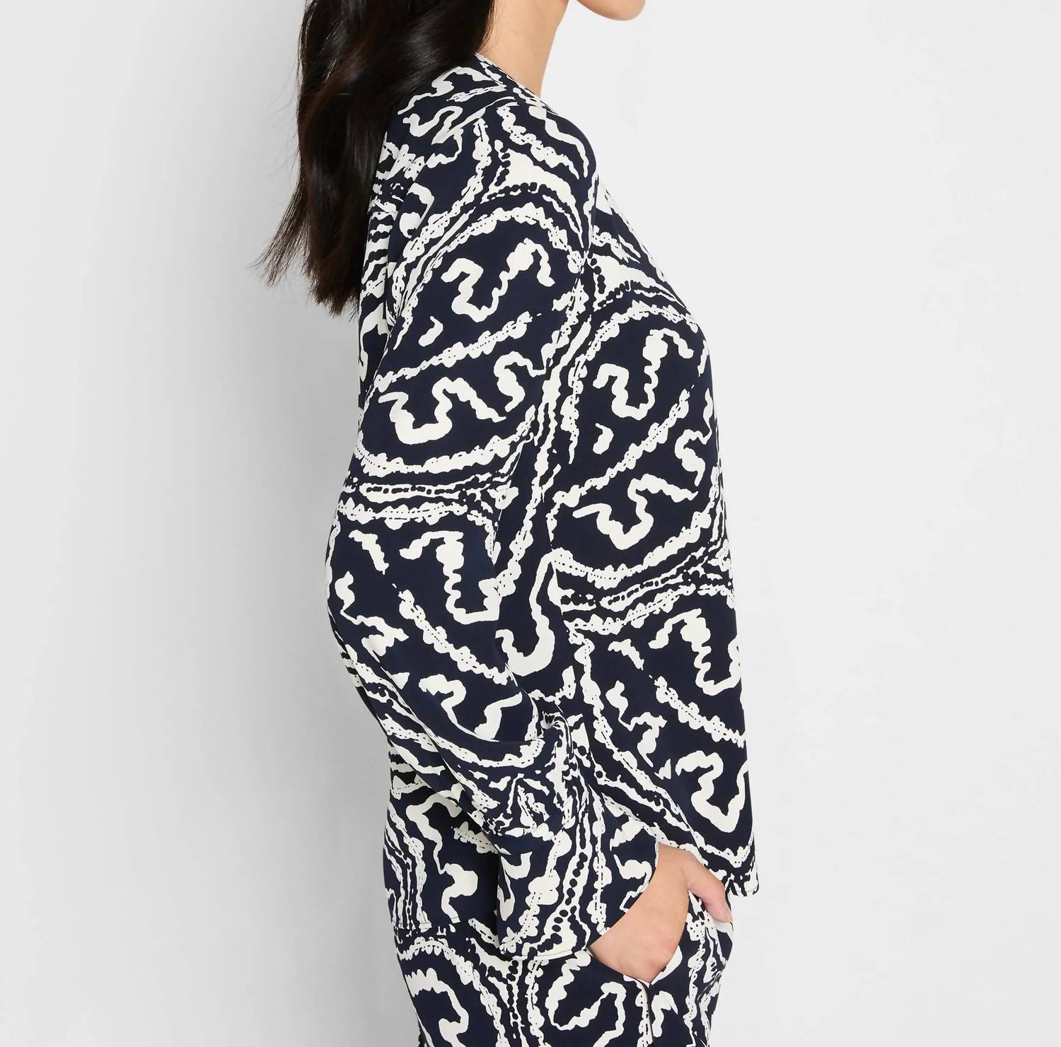 Nic + Zoe - Leaf Double Crepe Top