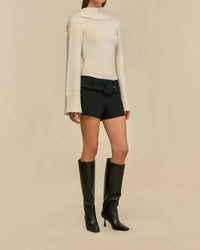 Cult Gaia - Milika Mock Neck Sweater