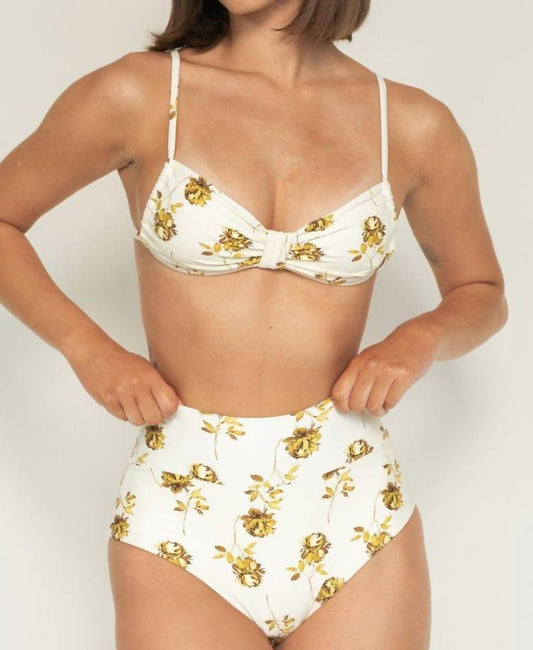 Montce - Full Coverage High Rise Bikini Bottom